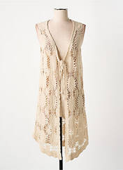 Gilet sans manche beige MD'M pour femme seconde vue