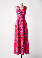 Robe longue rose MORGAN pour femme seconde vue