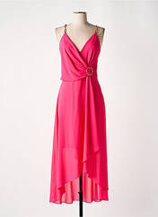 Robe longue rose MORGAN pour femme seconde vue