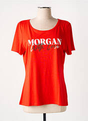 T-shirt rouge MORGAN pour femme seconde vue