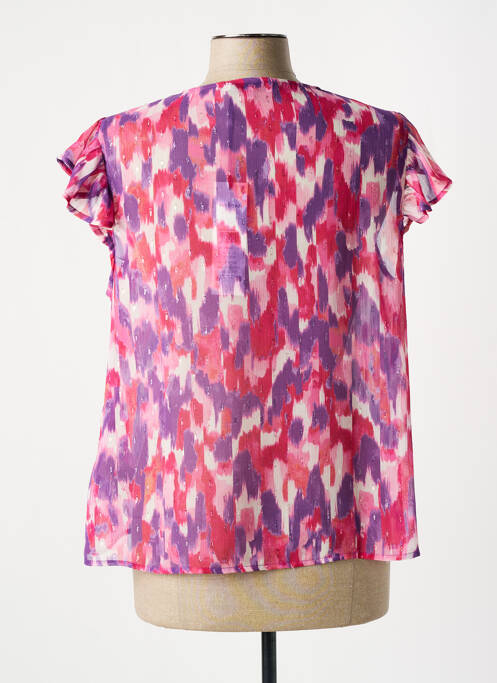 Blouse rose MORGAN pour femme