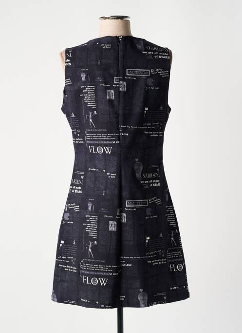 Robe courte noir DESIGUAL pour femme