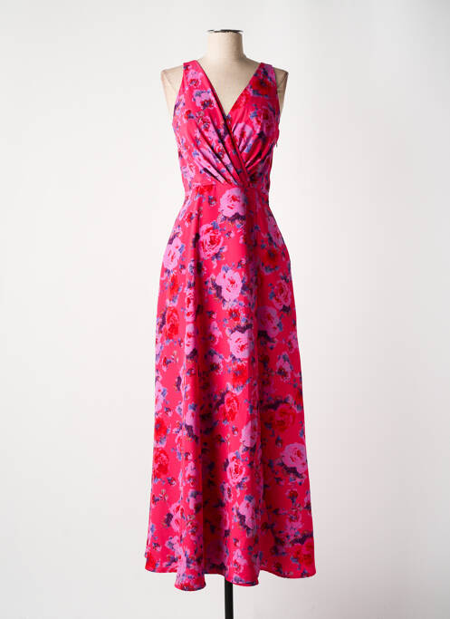 Robe longue rose MORGAN pour femme