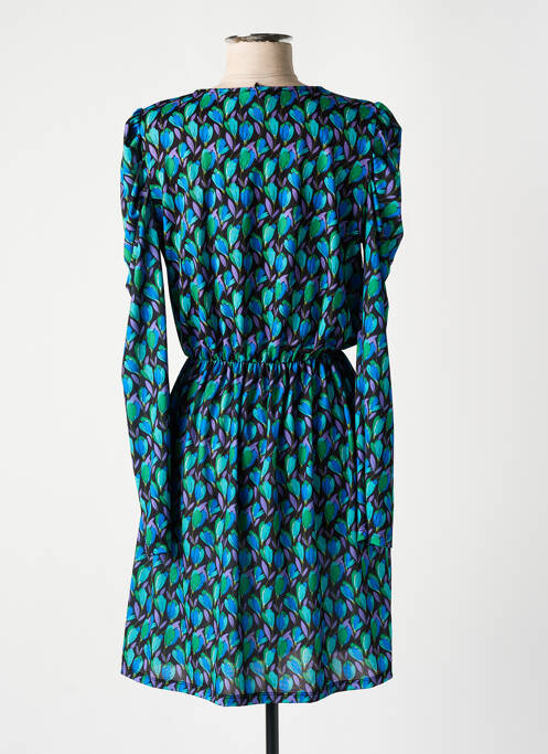 Robe mi-longue vert MORGAN pour femme