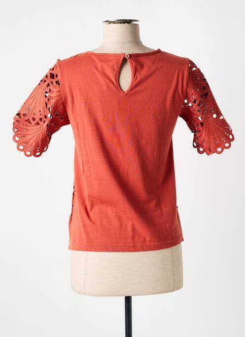Top orange SALSA pour femme