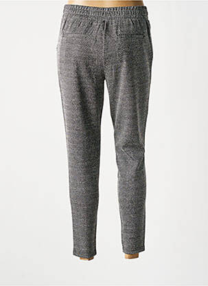 Pantalon chino taille normale taille normale noir ICHI femme