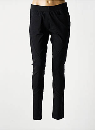 Pantalon slim taille élastique taille normale noir NU JEANS femme