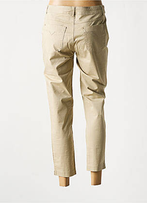 Pantalon slim stretch taille normale beige YOULINE femme