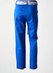 Pantalon chino bleu FREEMAN T.PORTER pour femme seconde vue