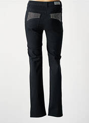 Pantalon slim noir CARLA KOPS pour femme seconde vue