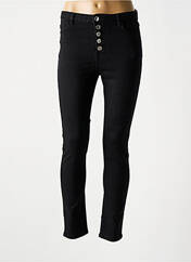 Pantalon slim noir MORGAN pour femme seconde vue