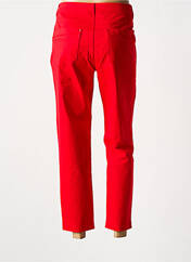 Pantalon slim rouge YOULINE pour femme seconde vue