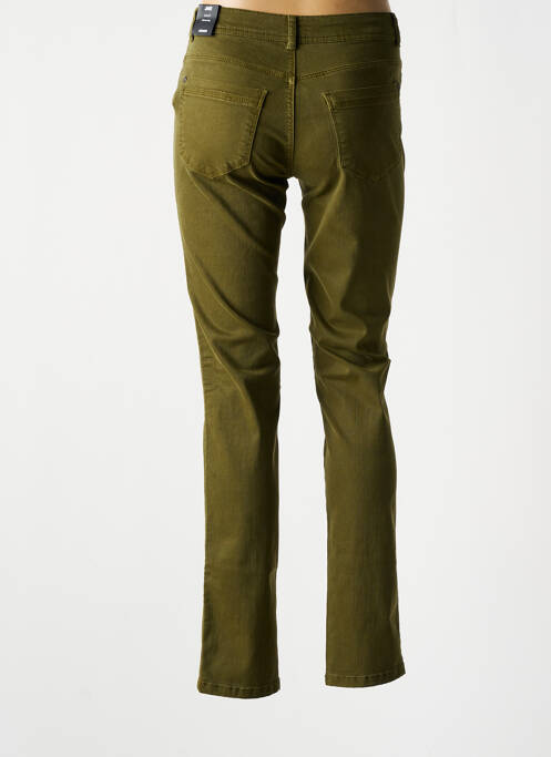 Jeans coupe slim vert JENSEN pour femme