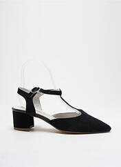 Sandales/Nu pieds noir J.METAYER pour femme seconde vue