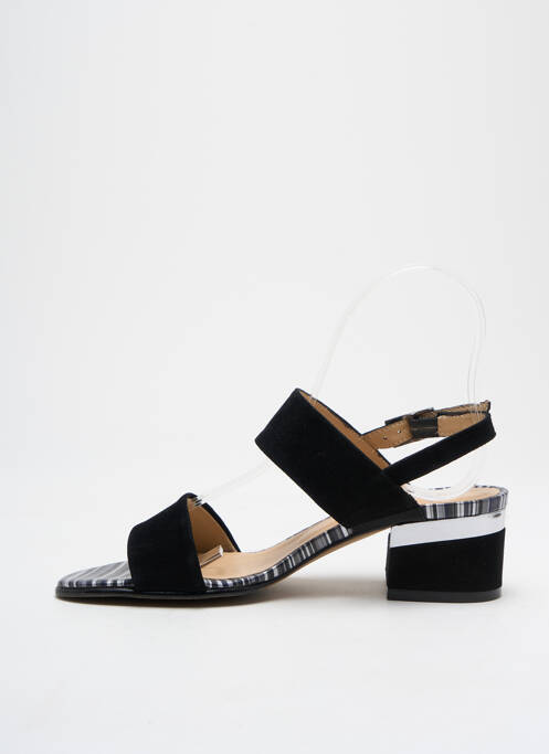 Sandales/Nu pieds noir PERLATO pour femme