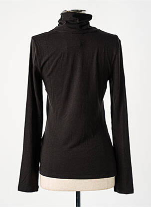 Sous-pull stretch manches longues noir TOMMY HILFIGER femme
