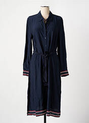 Robe mi-longue bleu TOMMY HILFIGER pour femme seconde vue