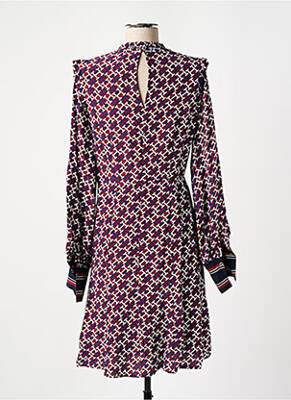 Robe Mi-longue Imprimé Fantaisie Rouge Tommy Hilfiger Femme