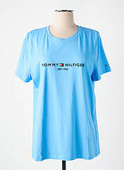 T-shirt bleu TOMMY HILFIGER pour femme seconde vue