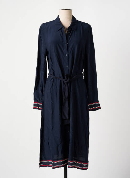 Robe mi-longue bleu TOMMY HILFIGER pour femme