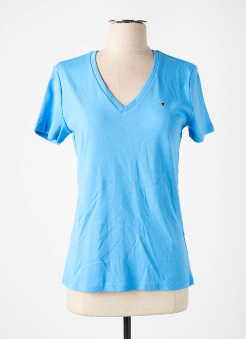 T-shirt bleu TOMMY HILFIGER pour femme