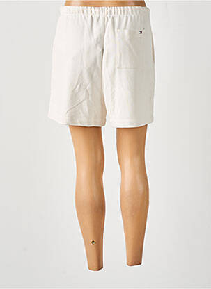 Short coupe droite beige TOMMY HILFIGER femme