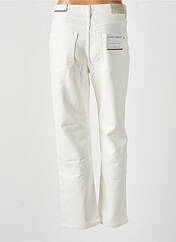 Pantalon droit blanc TOMMY HILFIGER pour femme seconde vue