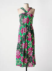 Robe longue vert AN' GE pour femme seconde vue