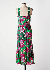 Robe longue vert AN' GE pour femme seconde vue