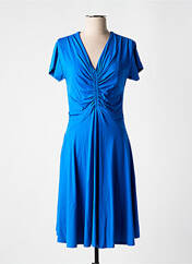 Robe mi-longue bleu JOY'S PARIS pour femme seconde vue