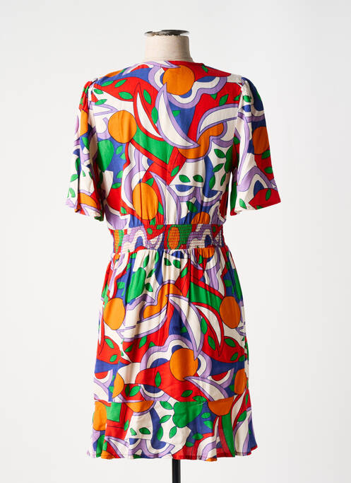 Robe courte orange AN' GE pour femme