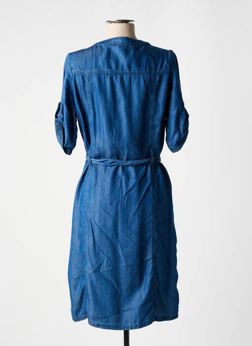 Robe mi-longue bleu S.QUISE pour femme