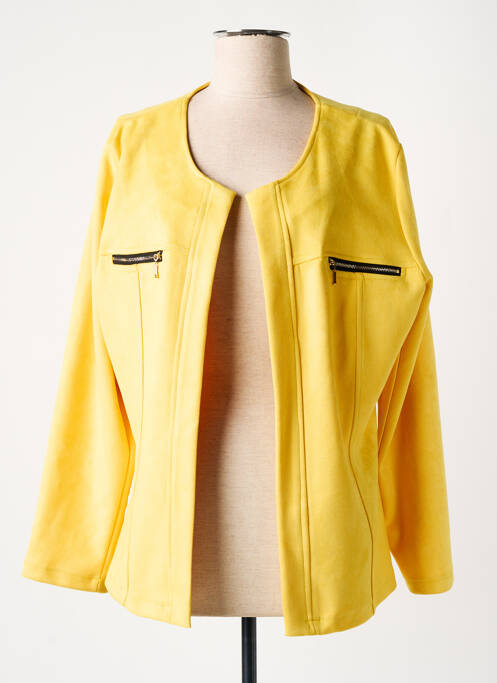 Veste casual jaune VETISTYLE pour femme