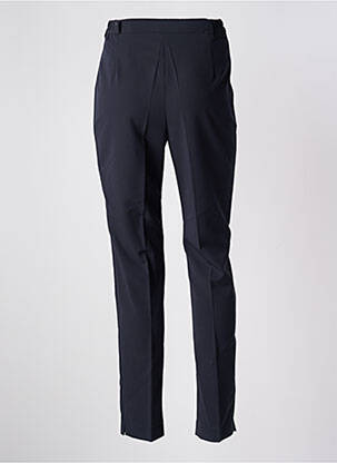 Pantalon slim taille élastique taille normale bleu NIKI PARIS femme