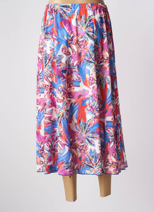 Jupe longue bleu ELEANE pour femme