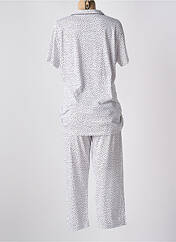 Pyjama blanc MOONKA pour femme seconde vue