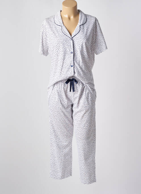 Pyjama blanc MOONKA pour femme