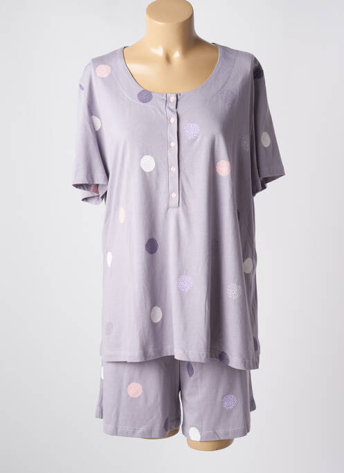 Pyjama violet EGATEX pour femme