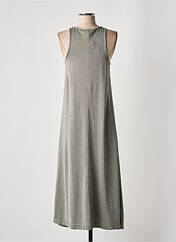 Robe longue gris GRACE & MILA pour femme seconde vue