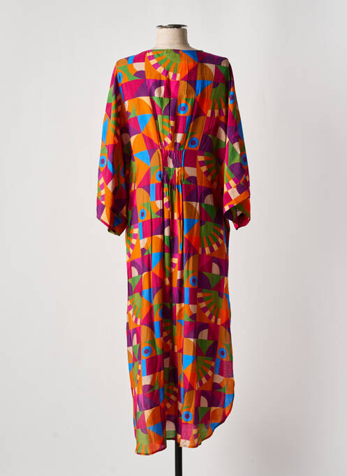 Robe longue orange CHICOSOLEIL pour femme