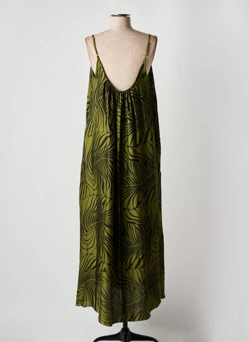 Robe longue vert PAKO LITTO femme