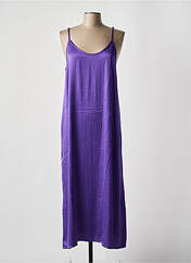 Robe longue violet AMERICAN VINTAGE pour femme seconde vue
