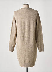 Robe pull beige VERO MODA pour femme seconde vue