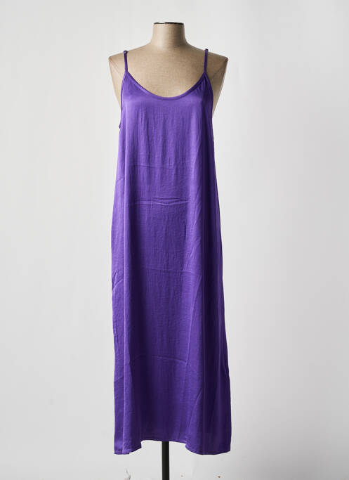 Robe longue violet AMERICAN VINTAGE pour femme