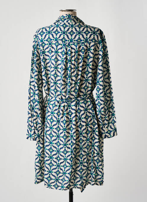 Robe mi-longue bleu LA PETITE ETOILE pour femme