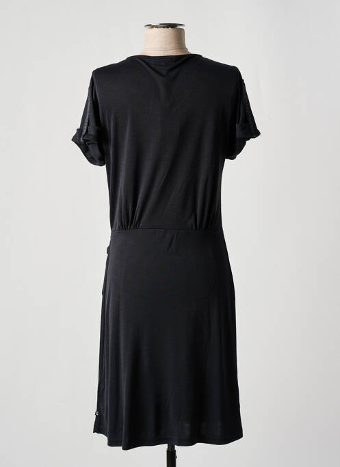 Robe mi-longue noir LE TEMPS DES CERISES pour femme