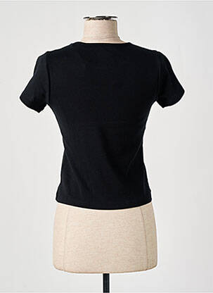 T-shirt sérigraphie manches courtes noir DICKIES femme