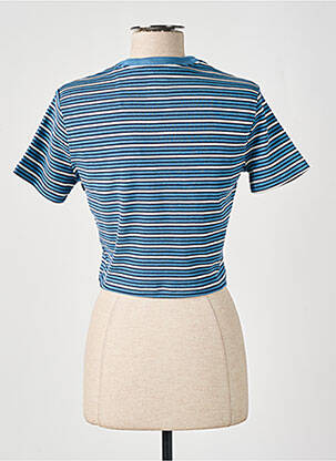T-shirt coupe cintrée manches courtes bleu DICKIES femme