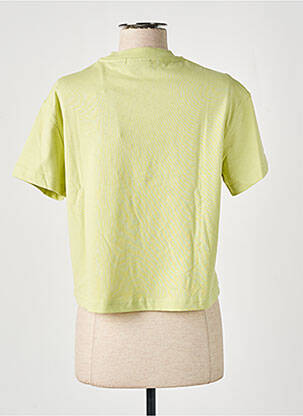 T-shirt col rond manches courtes vert DICKIES femme