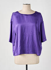 Blouse violet AMERICAN VINTAGE pour femme seconde vue